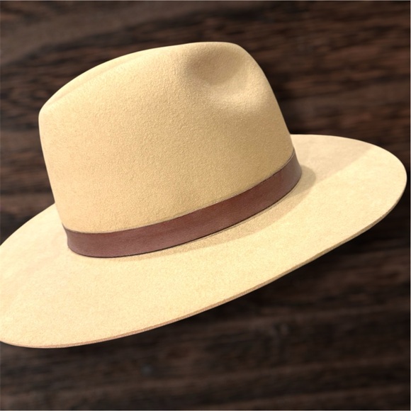 Vintage Australian Drifter Pure Fur Felt with Genuine Leather Interior Band - Picture 4 of 7